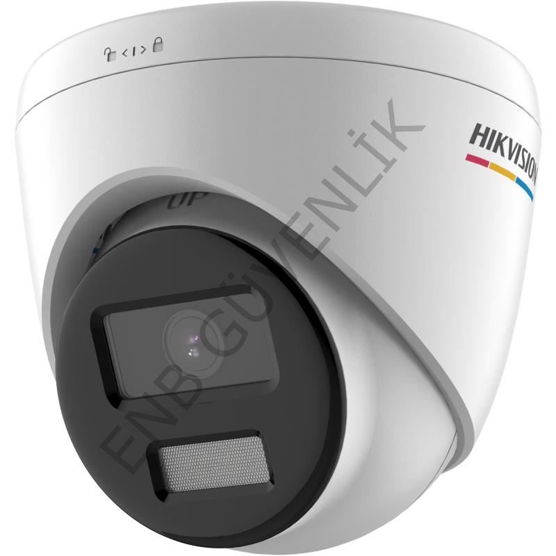 Hikvision Ds-2Cd1347G0-Luf Color-Vu 4Mp 2.8Mm 30Mt Ir Ip Dome