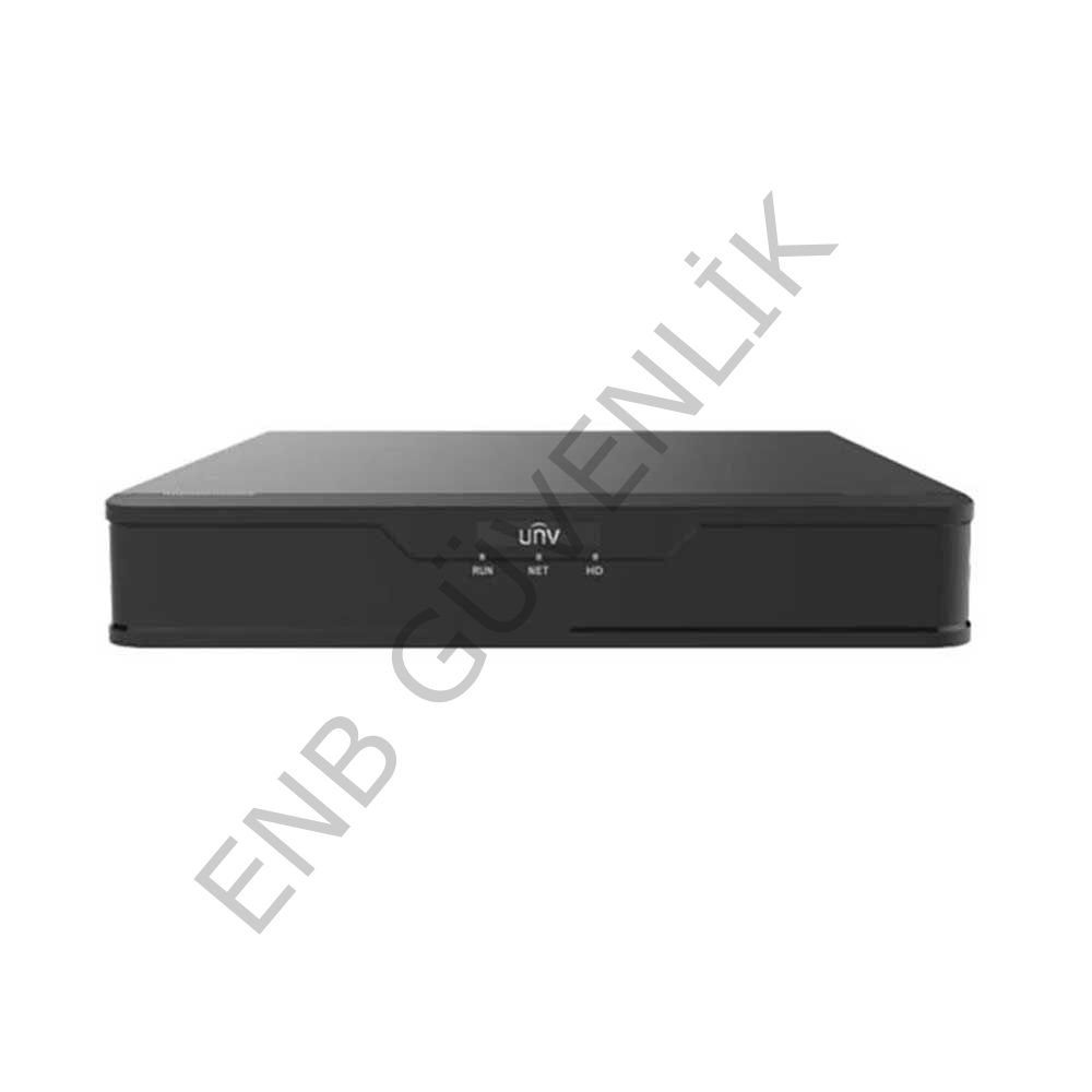 Uniview NVR301-08S3 8 Kanal 8 MP Destekli 1 Disk H.265+ NVR Kayıt Cihazı