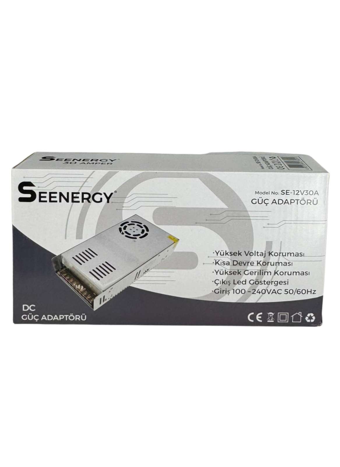 SEENERGY 12V 30A ADATÖR