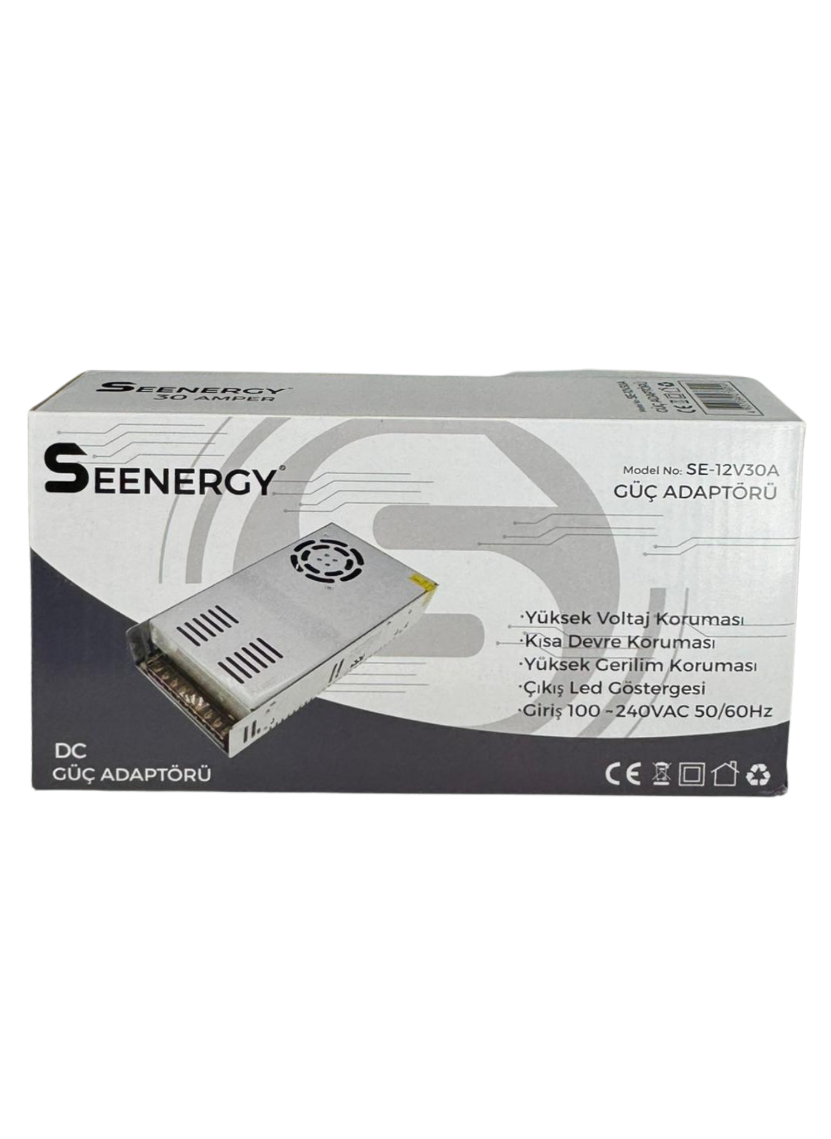 SEENERGY 12V 30A ADATÖR
