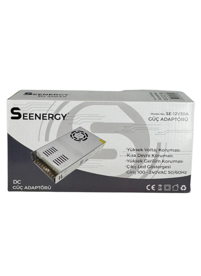 SEENERGY 12V 30A ADATÖR