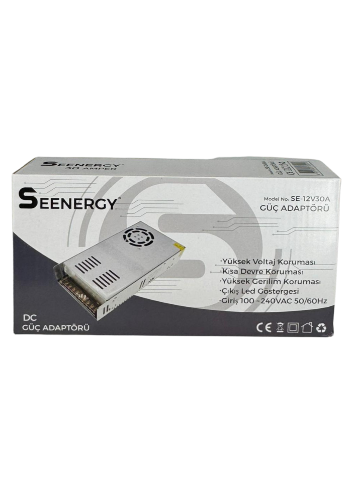 SEENERGY 12V 30A ADATÖR