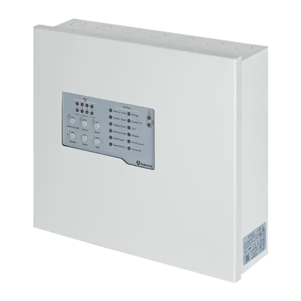 Teknim TFP-4404 4 Bölgeli Konvansiyonel Yangın Alarm Paneli Metal Kasa