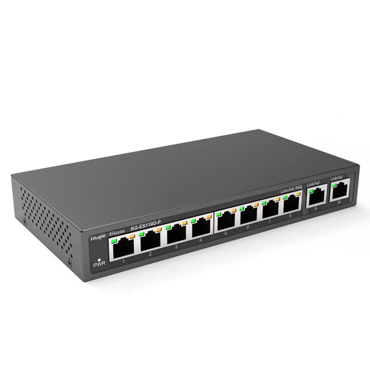 Ruijie Reyee RG-ES110D-P 8 Port 10/100/1000 Mbps Gigabit Switch