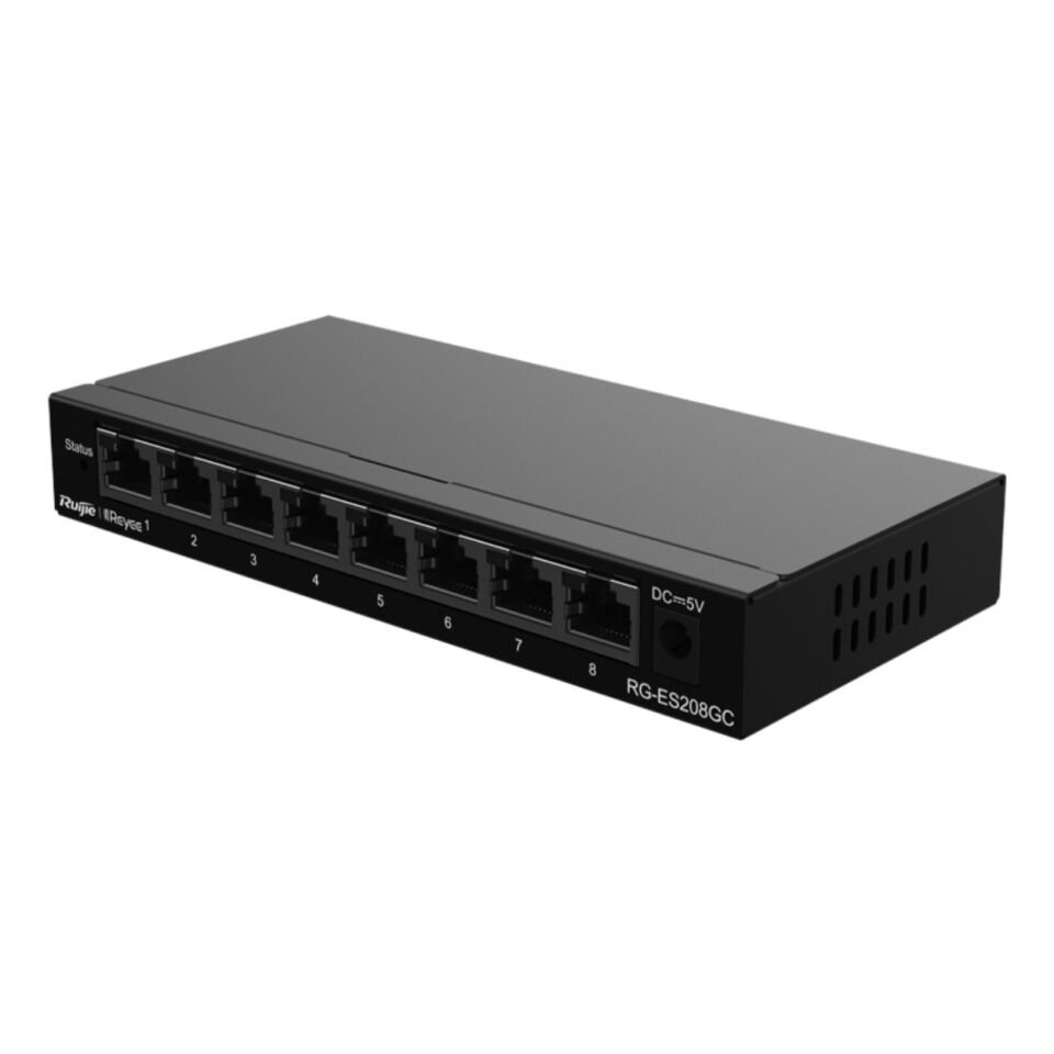 RUIJIE REYEE RG-ES208GC 8GE Port L2 Yönetilebilir Switch
