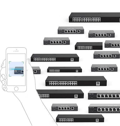 Reyee RG-ES209GC-P 9 Portlu Gigabit 8 Port Poe(120w) Yönetilebilir Switch