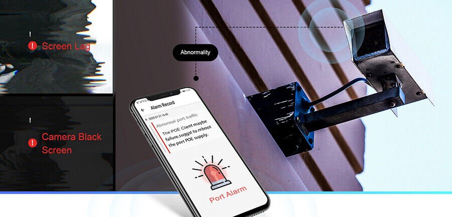 Reyee RG-ES209GC-P 9 Portlu Gigabit 8 Port Poe(120w) Yönetilebilir Switch