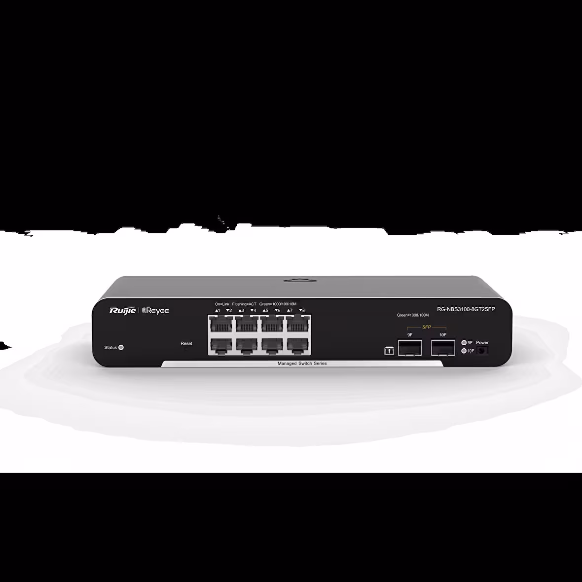 Ruijie RG-NBS3100-8GT2SFP-P 8 Port 10/100/1000 Mbps Gigabit Switch