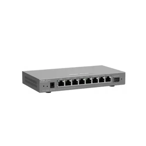 RUIJIE REYEE RG-EG209GS 8 PORT GIGABIT + 1 PORT 1GB SFP UPLINK 600MBPS CLOUD YÖNETİLEBİLİR ROUTER