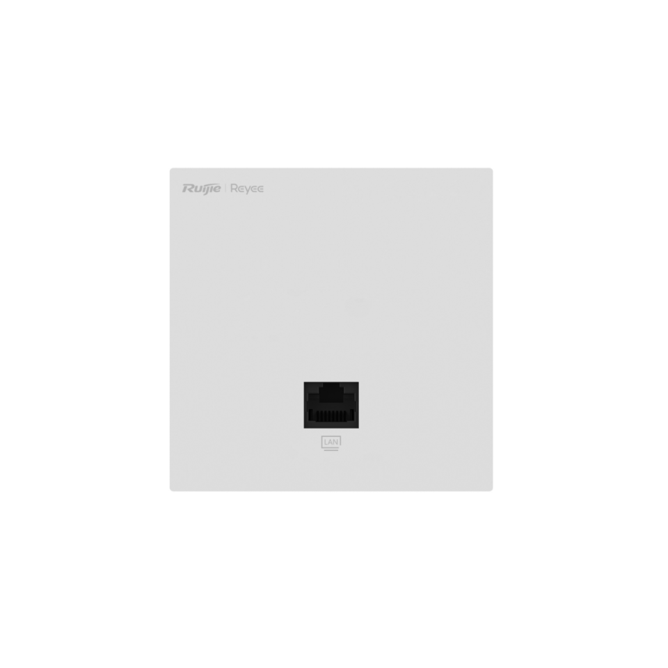 RUIJIE REYEE RG-RAP1261 AX3000 Wi-Fi 6 2 X GE PORT 2.4 GHZ & 5 GHZ POE ADAPTORSUZ INDOOR/WALL MOUNT ACCESS POINT