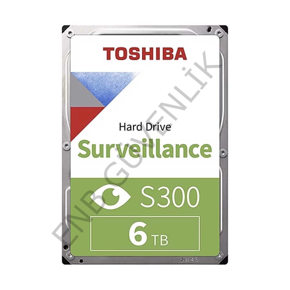 Toshiba S300 HDWD260UZSVA SATA 3.0 5400 RPM 3.5'' 6 TB Harddisk