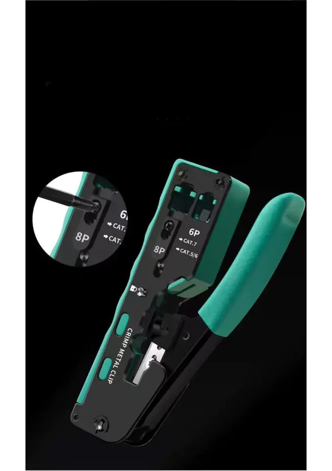 Cat7 Pense Sıkma Aleti