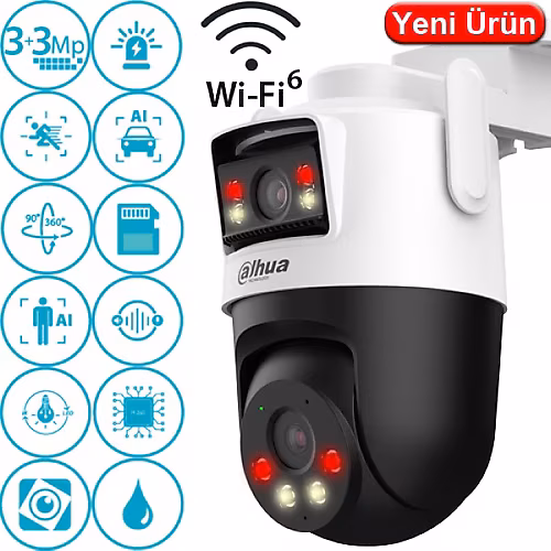 WPT1339DD-SW-3E2-PV Çift Kameralı PT Kamera