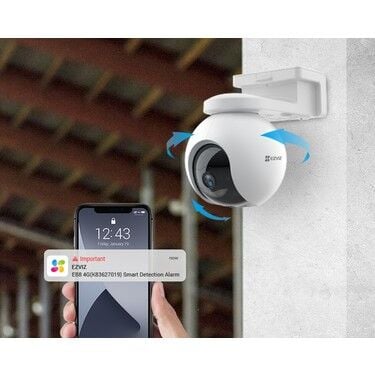 EZVİZ CS-EB8-4G - 3 MP 4G Bataryalı PT Kamera (H.265)