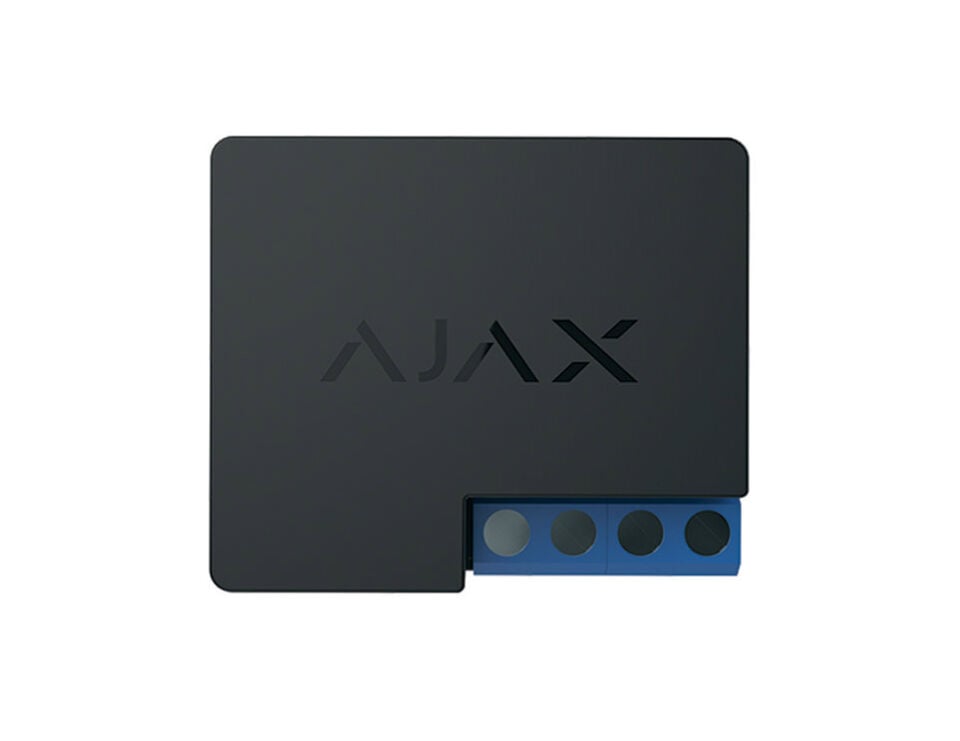 AJAX  WallSwitch Kablosuz Güç Rolesi - SİYAH