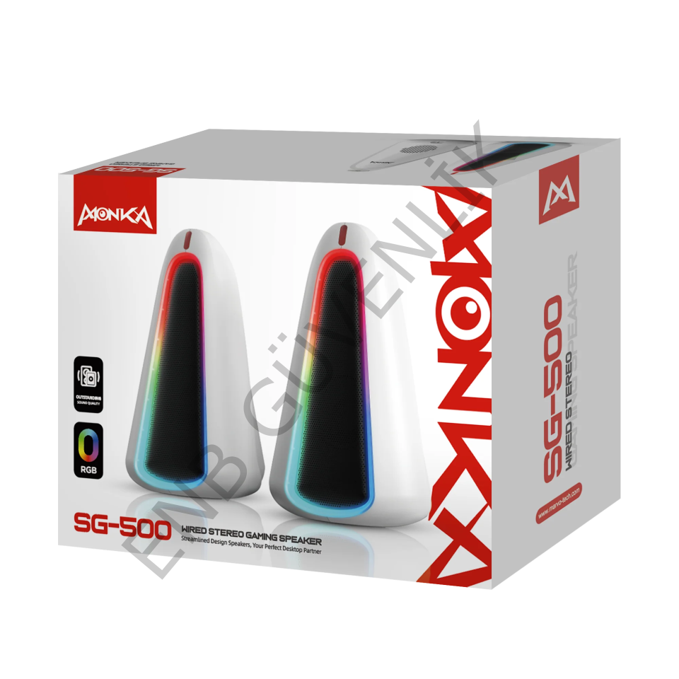 Monka Zilla SG-500 Stereo Oyun Hoparlör Sistemi