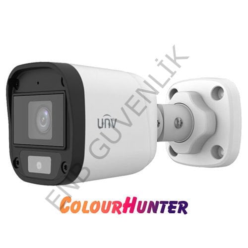 UAC-B112-AF28-DL 2MP 2.8mm Sabit Lens Dual-light ColorHunter 20m IR Bullet Sesli Analog Kamera