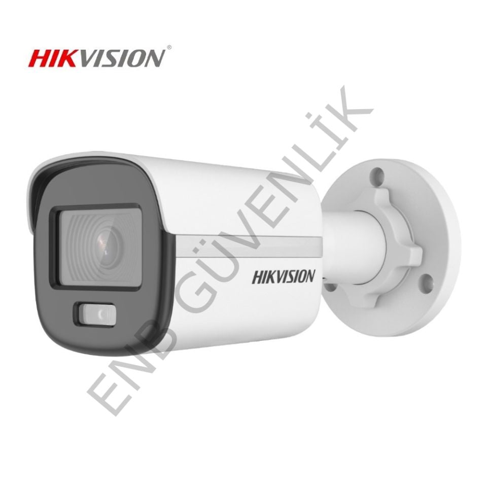 Hikvision DS-2CE10DF0T-LPFS 2 Mp 2.8mm Smart Hybrid Light Colorvu Sesli Bullet Camera