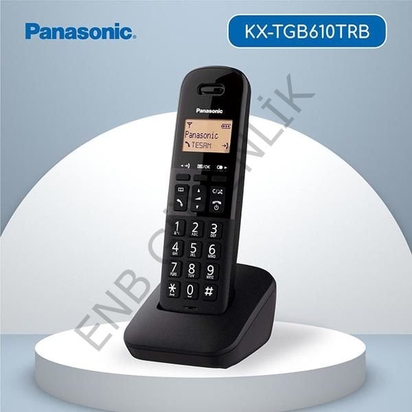Panasonic Kx Tgb610 Dect Telefon Siyah
