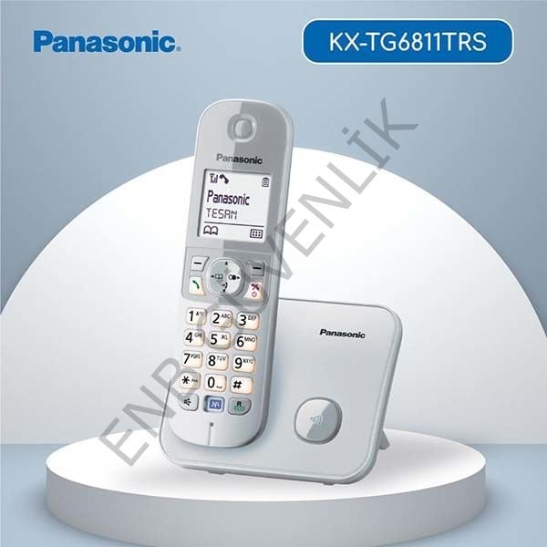 Panasonic Kx Tg6811 Dect Telefon Gri