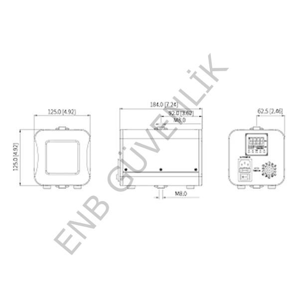 Dahua DH-TPC-HBB-CHW Termografik Kamera Kalibratörü Çalışma Sıcaklığı Kalibrasyon Fırını Yüksek Hassasiyet (Blackbody)