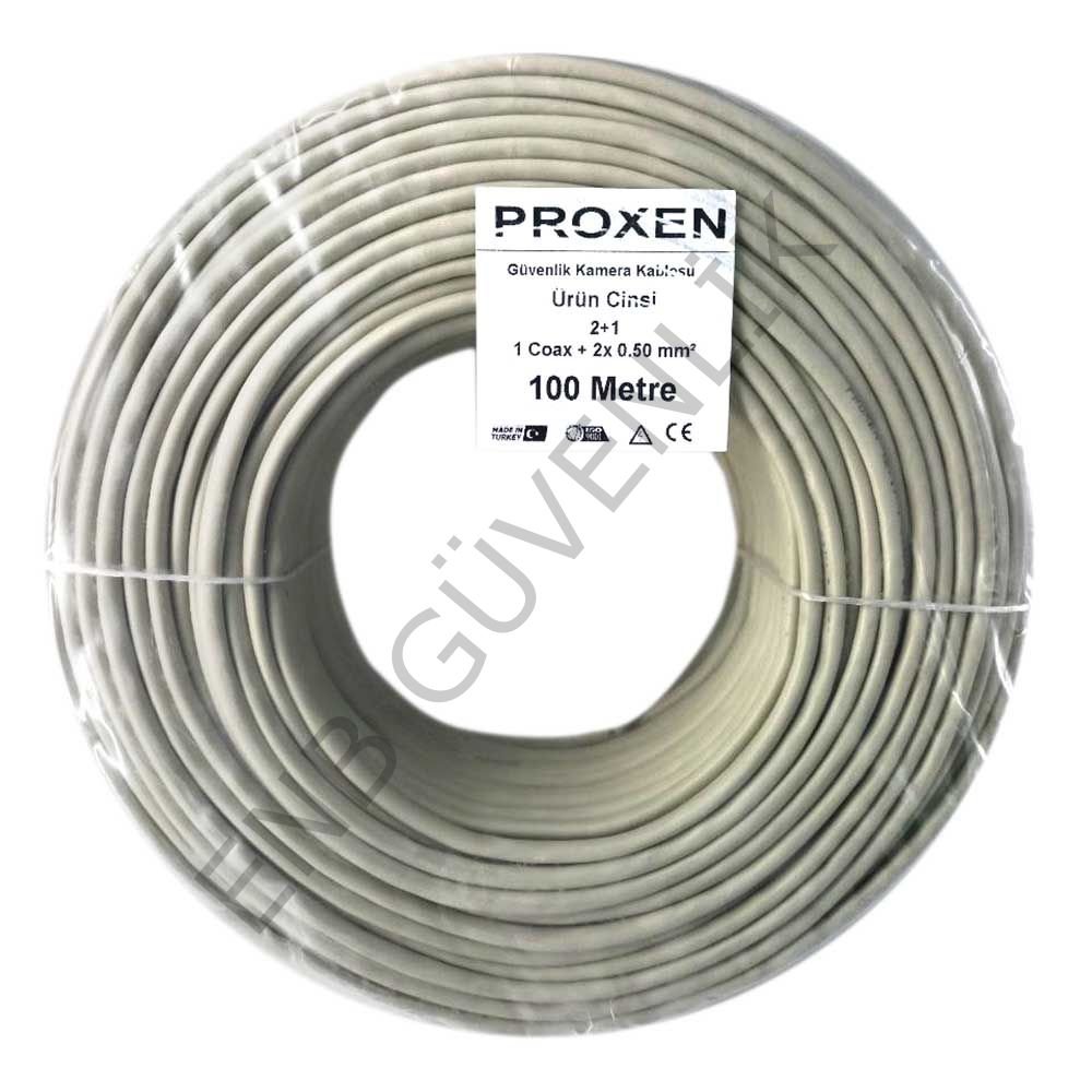 PROXEN 2+1 - 2X0.50 CCTV KABLO