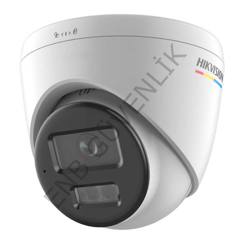 HIKVISION DS-2CD1347G2H-LIU(F) 4 MP ColorVu Smart Hybrid Light Dome Kamera