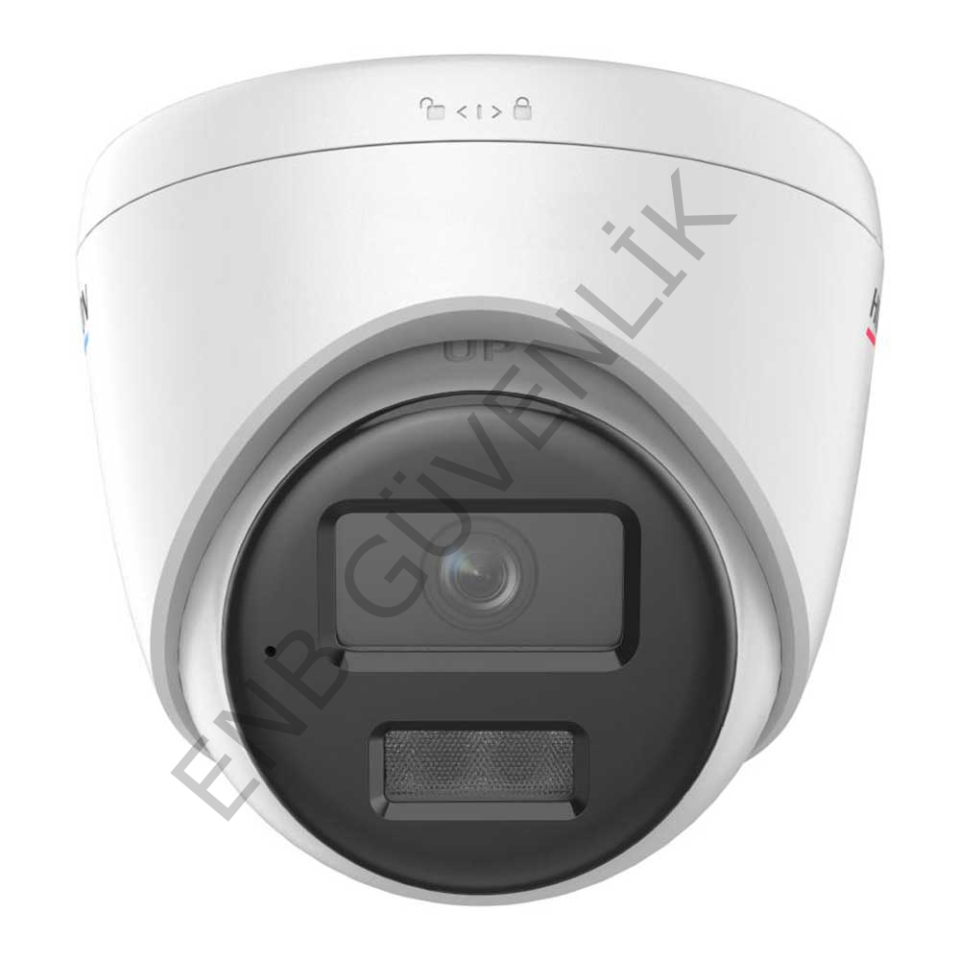 HIKVISION DS-2CD1347G2H-LIU(F) 4 MP ColorVu Smart Hybrid Light Dome Kamera