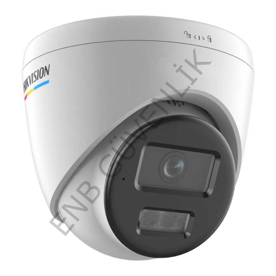 HIKVISION DS-2CD1347G2H-LIU(F) 4 MP ColorVu Smart Hybrid Light Dome Kamera